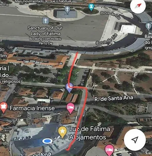 Experience 50 Metros Do Santuário De Appartamento Fatima